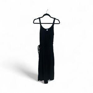 Old Navy Black Maxi Maternity and Nursing Dress